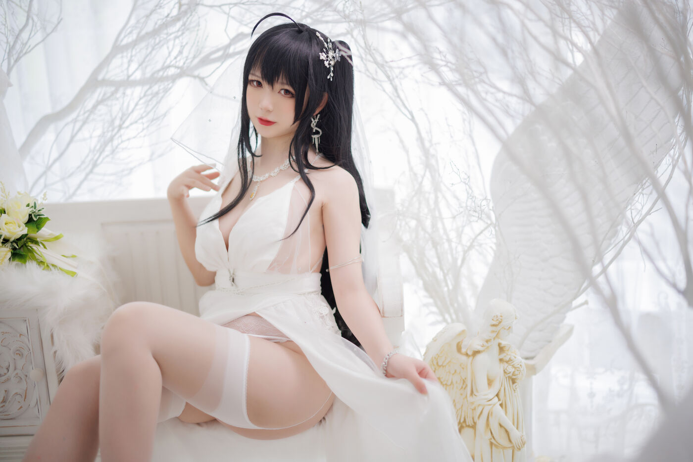 樱落酱 NO.023 大凤花嫁 [26P]插图4